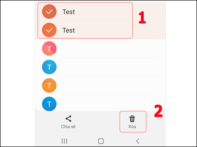 C&aacute;ch x&oacute;a nhiều người li&ecirc;n hệ